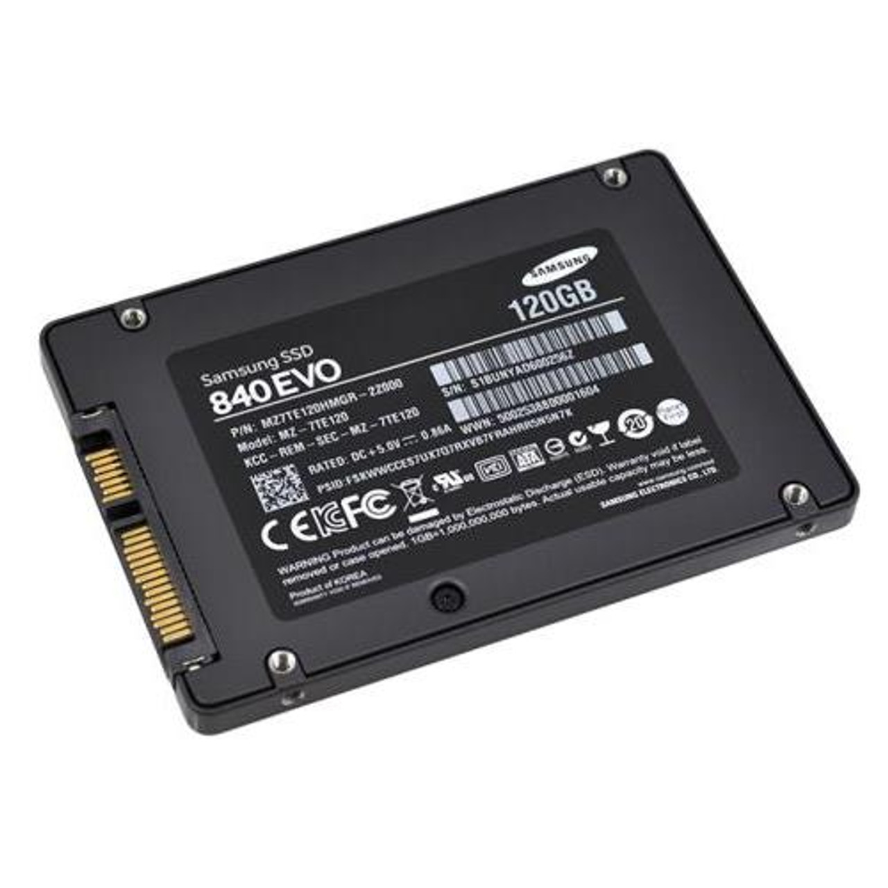 Planet ressource våben MZ-7TE120KW Samsung SATA 6.0 Gbps 120GB Solid State Drive