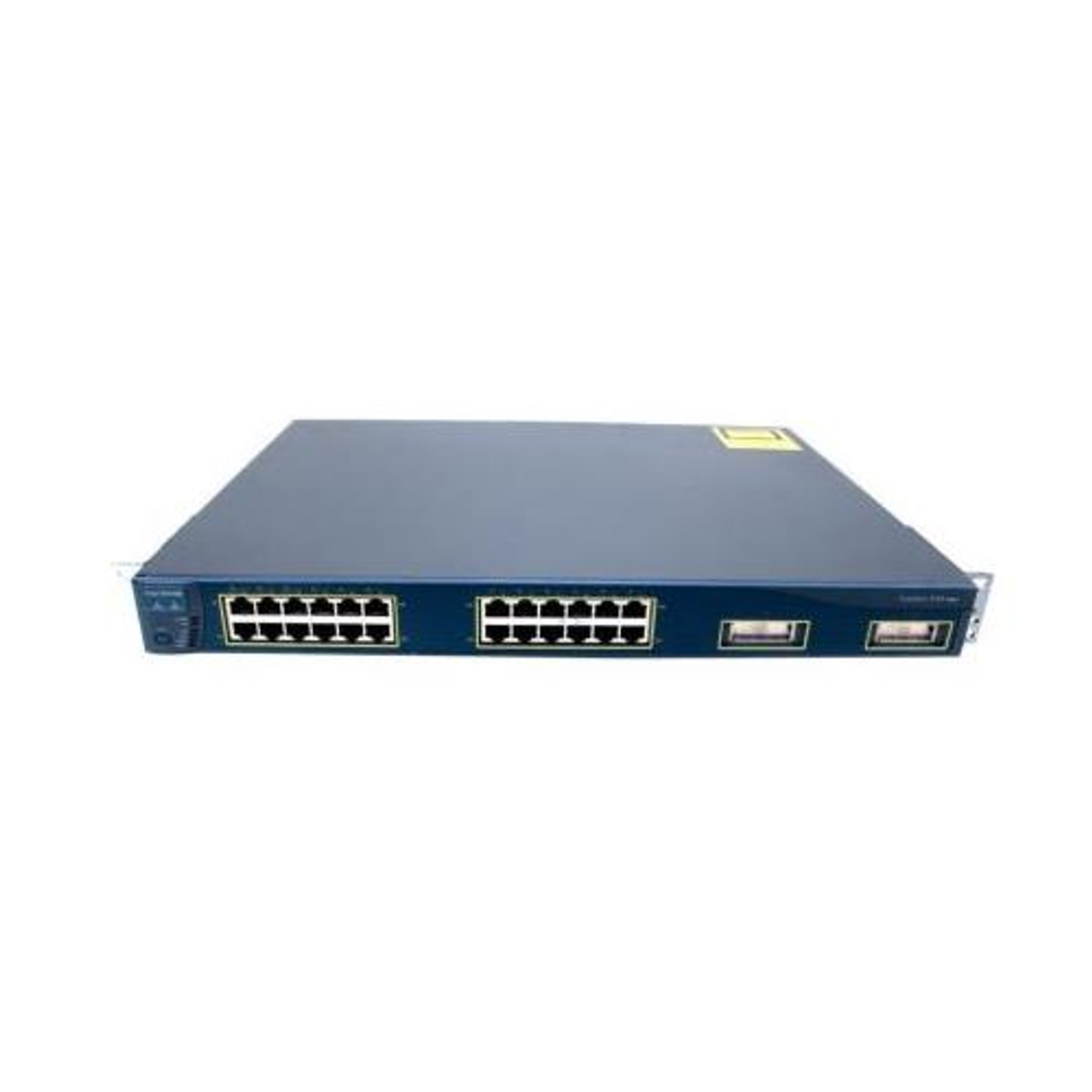 Cisco WS-C3550-24-FX-SMI 24-ports 100FX and 2 GBIC-based Gigabit Ethernet ports 