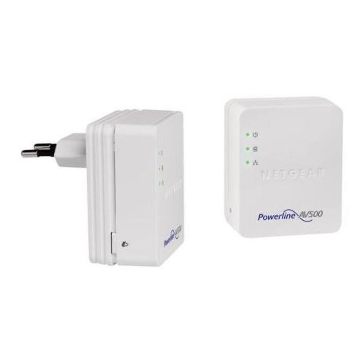 XAVB5201-100PAS Netgear Powerline 500 Adapter 1 x Network (RJ-45) 62.50  MBps Powerline 5000 Sq. ft. Area Coverage HomePlug AV Fast Ethernet