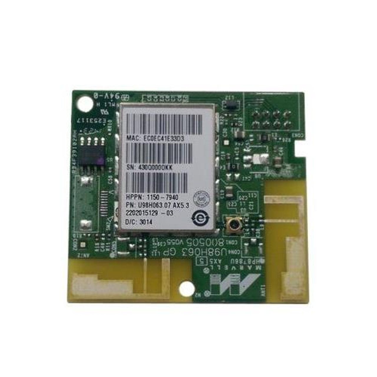 1150-7940 HP Wireless Network Card Module Clj Cp1525 ...