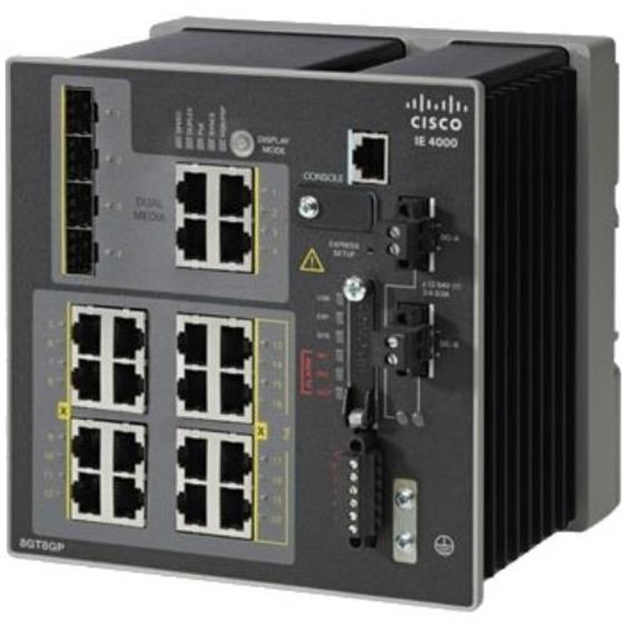 Ie 4000 16t4g E Cisco 16 Fe Copper Dl Ports 4 Ge Combo Ul Ports Industrial