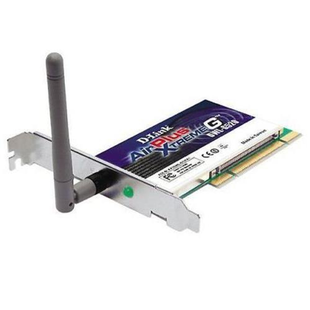 mens dragt Ledsager DWL-G520 D-Link AirPlus Xtreme G Wireless Adapter PCI 108Mbps (Refurbished)