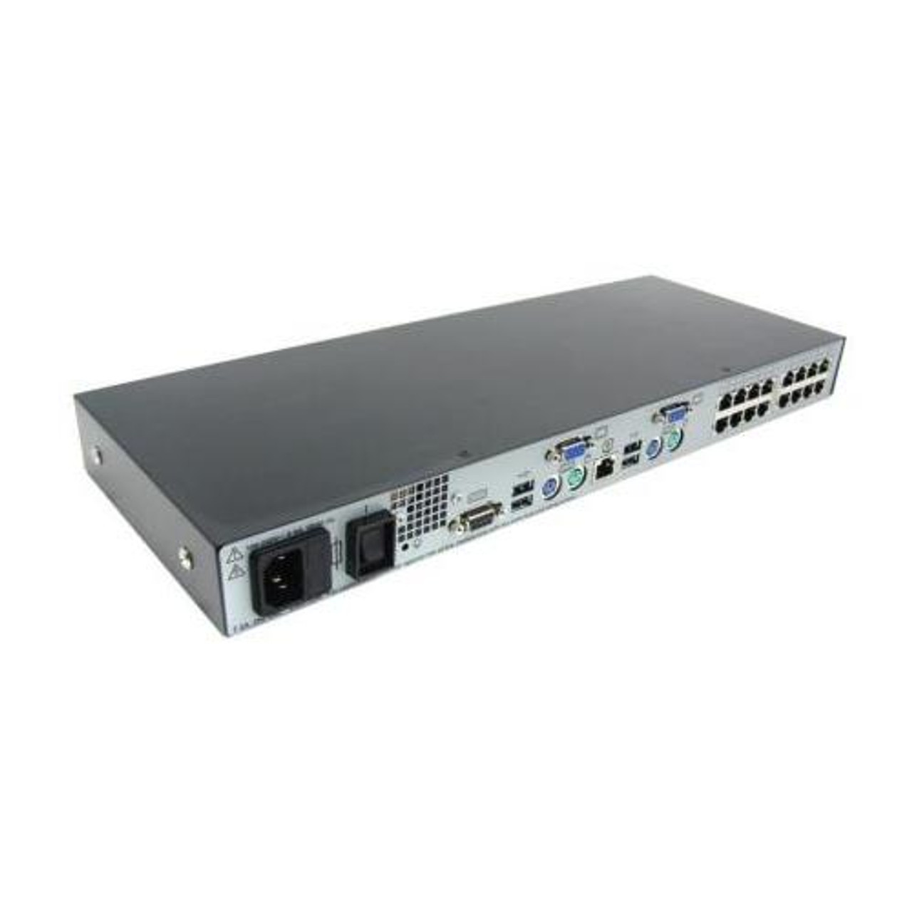 HP  0X2X16 16 Port KVM Server Console Switch AF617A 