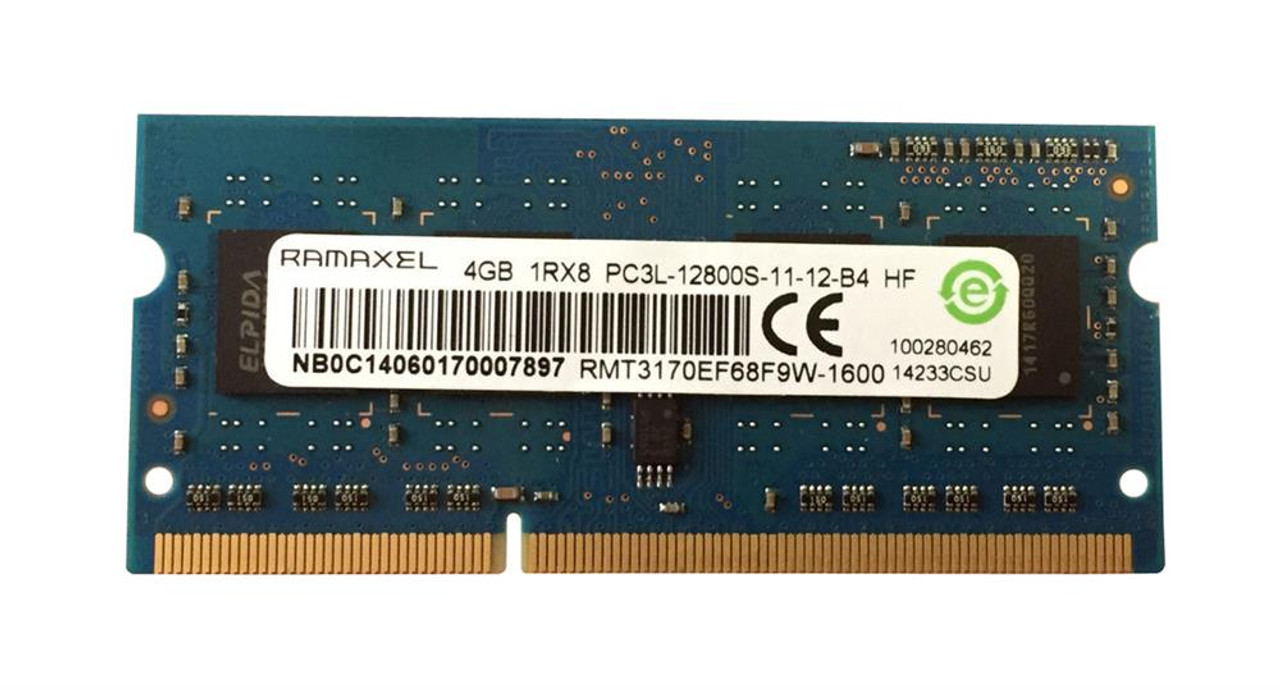 RMT3170EF68F9W-1600 Ramaxel 4GB SODIMM Laptop Memory