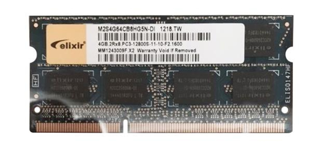 M2S4G64CB8HG5N-DI Elixir 4GB SODIMM Laptop Memory