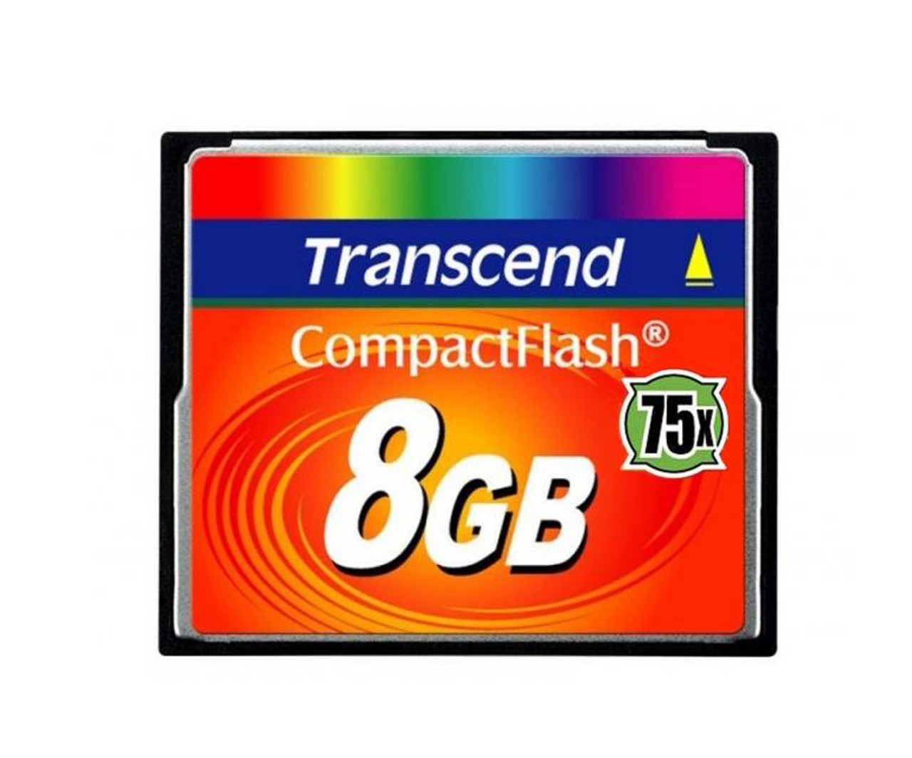 TS8GCF75 Transcend 8GB 75x Hi-Speed CompactFlash (CF