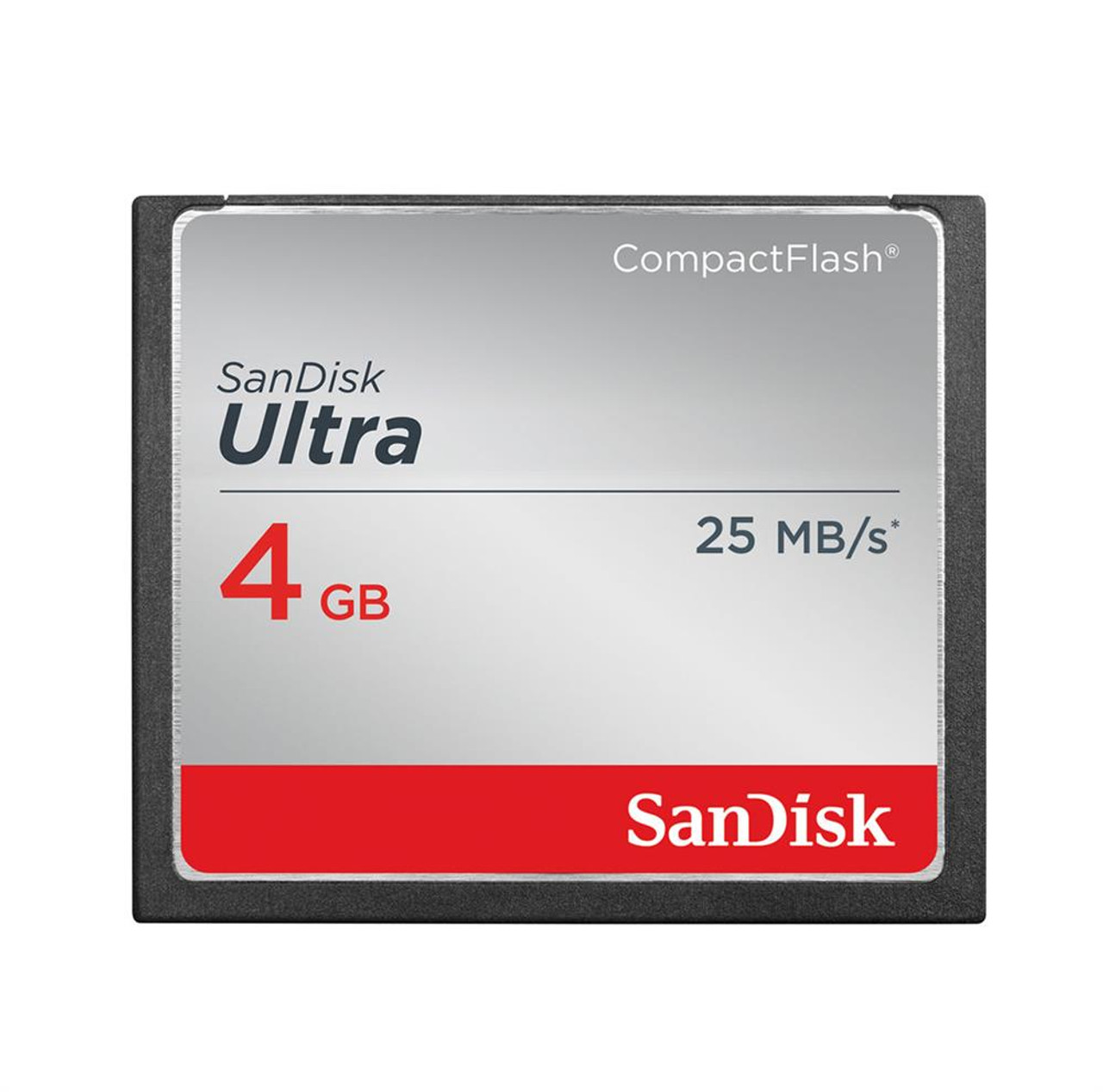 SDCFH-004G-A11 SanDisk 4 GB Ultra II Compact Flash Memory Card 15MB/S 