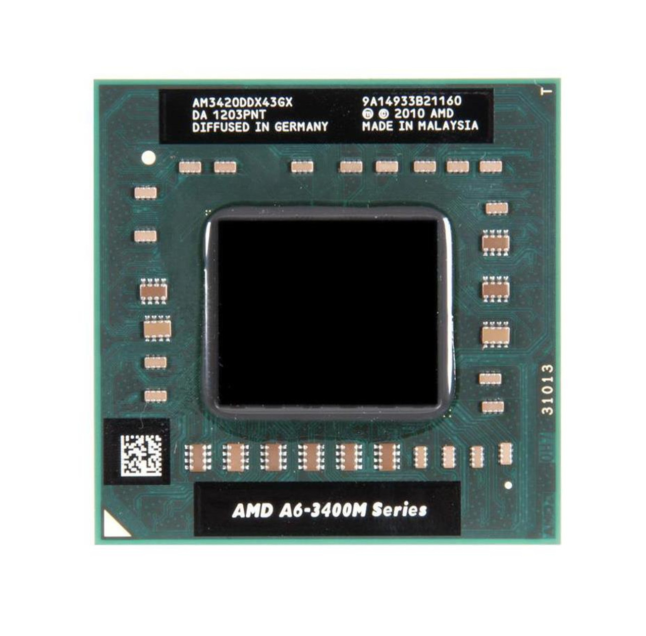 AM3420DDX43GX AMD A6 3420M Quad Core 1.50GHz 4MB L2 Cache Socket FS1 Processor