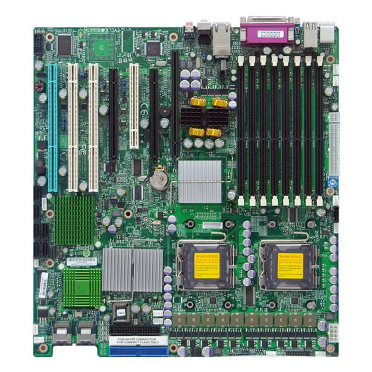 X7DA3 SuperMicro Intel 5000X Chipset Server Motherboard