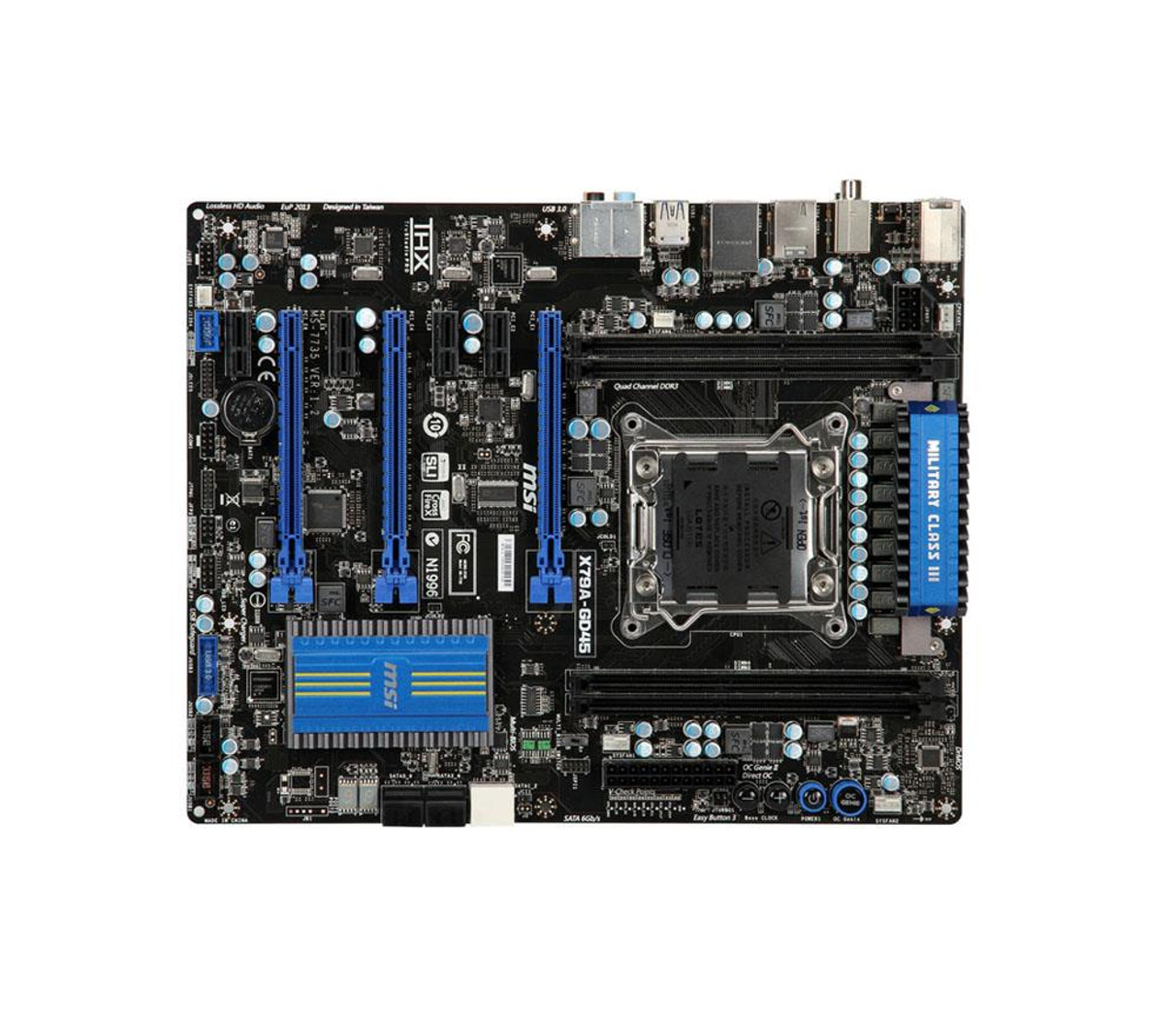 X79A-GD45 MSI Intel X79 Chipset Core i7 Processor Support Socket