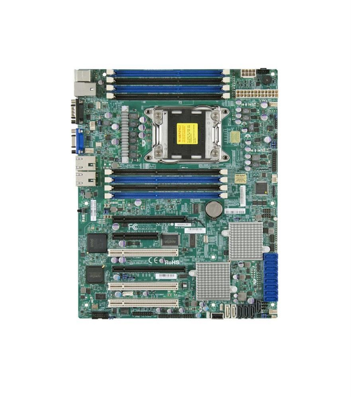 X9SRH7FB SuperMicro X9srh 7f B LGA2011 Intel C602j DDR3 SATA3 SAS2 2GBe Atx  Server Motherboard (Refurbished)