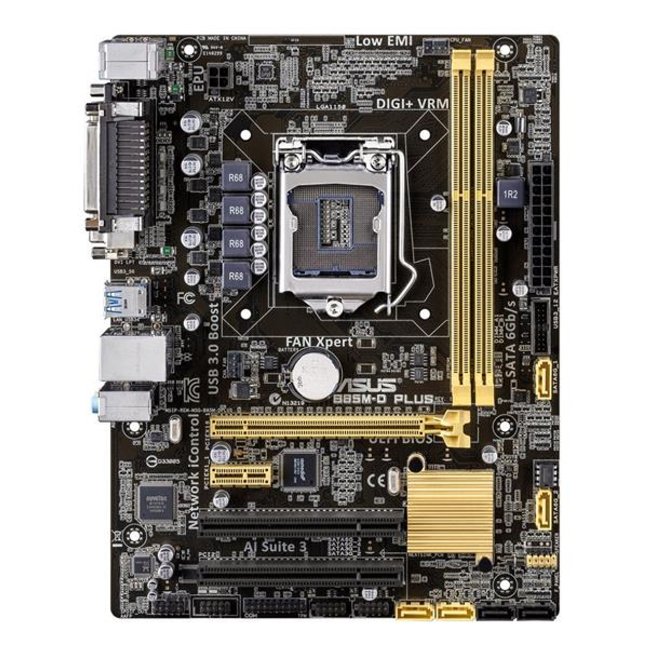 B85MDPLUS ASUS B85M-D PLUS Intel B85 