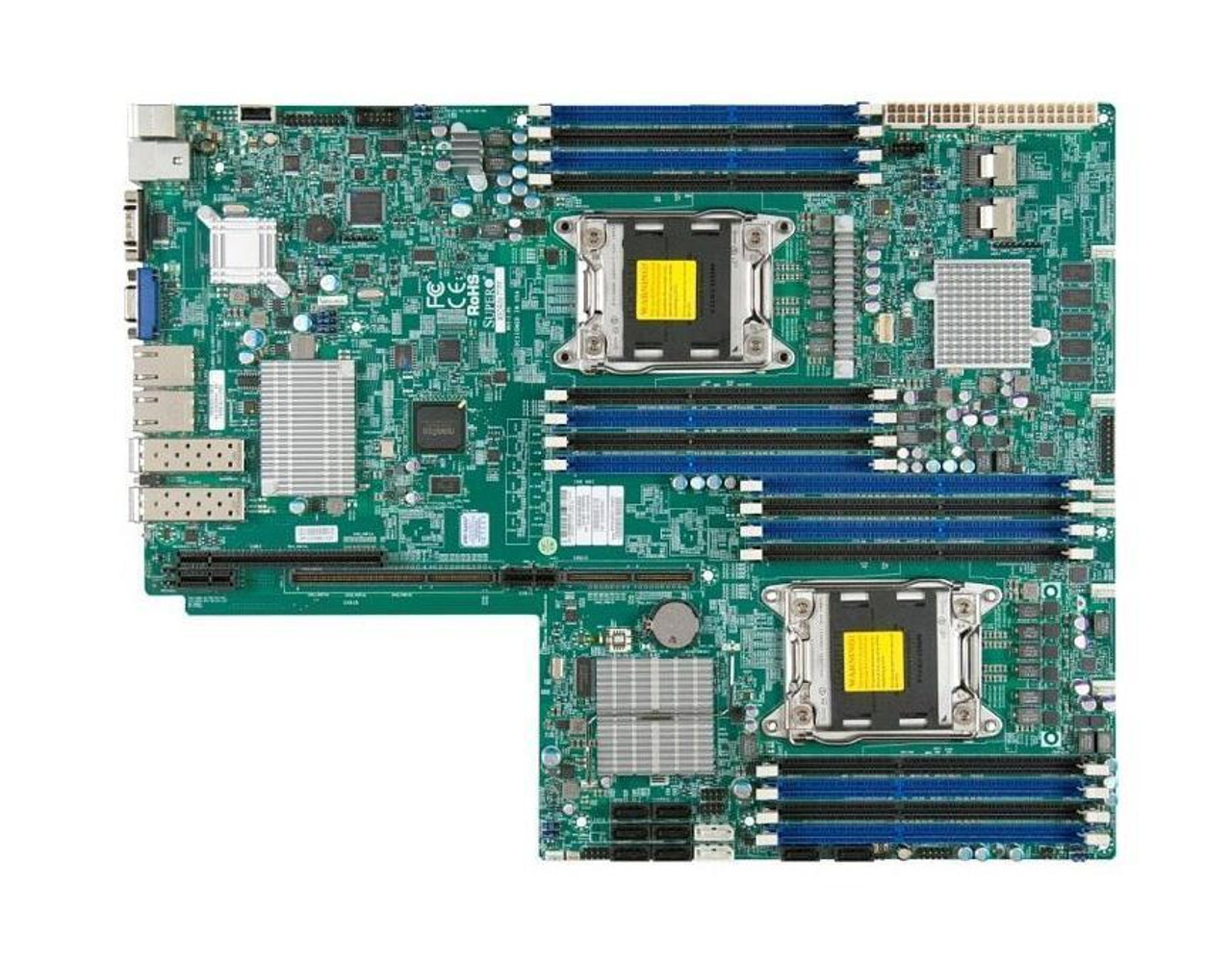 MBD-X9DRW-7TPF SuperMicro X9DRW-7TPF Dual Socket LGA 2011 Intel C602  Chipset Intel Xeon E5-2600/E5-2600 v2 Processors Support DDR3 16x DIMM 8x  SATA2 3