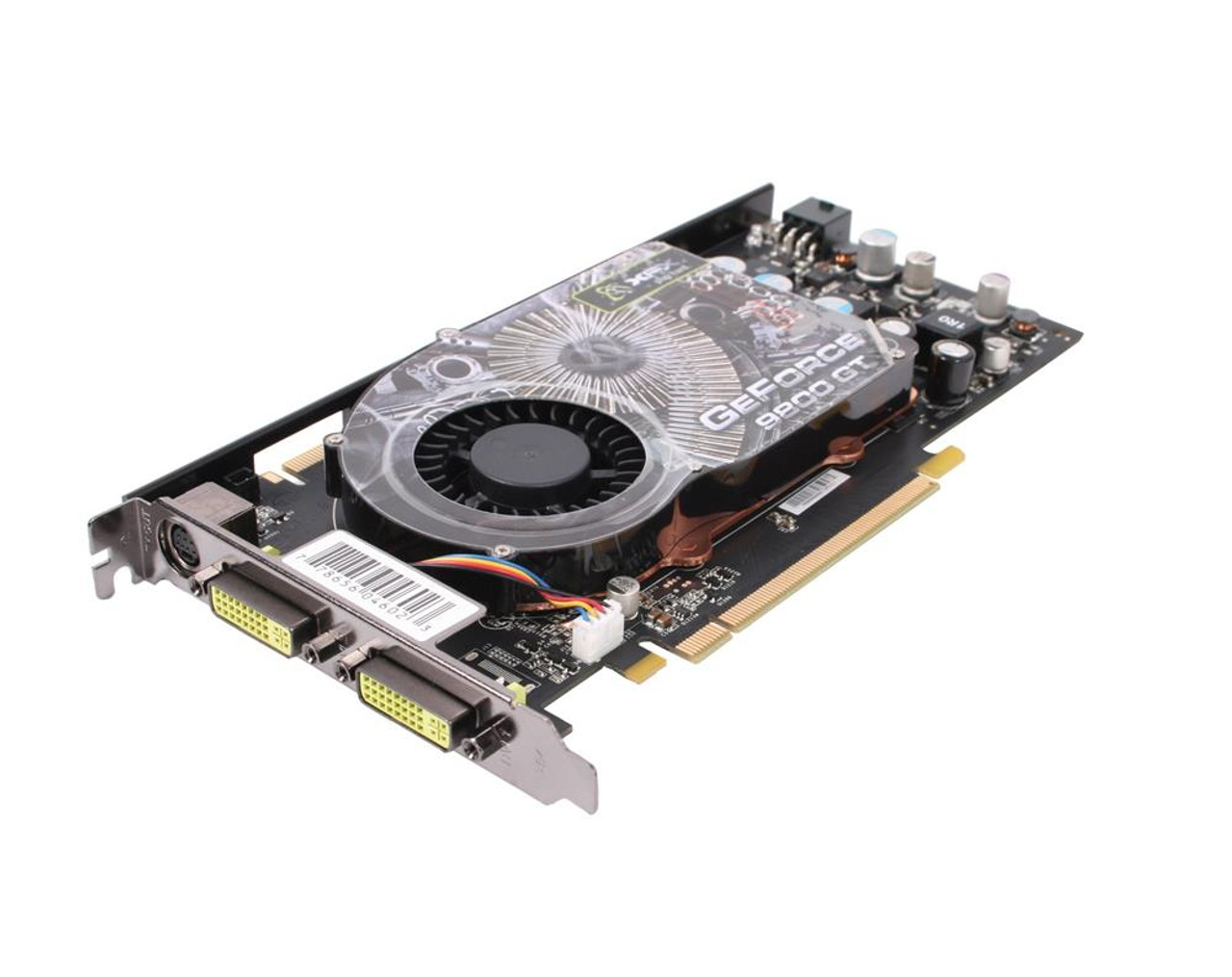 PV-T98G-YDF4 XFX nVidia GeForce 9800GT 512MB PCI Express 2DVI/HDCP Video  Graphics Card