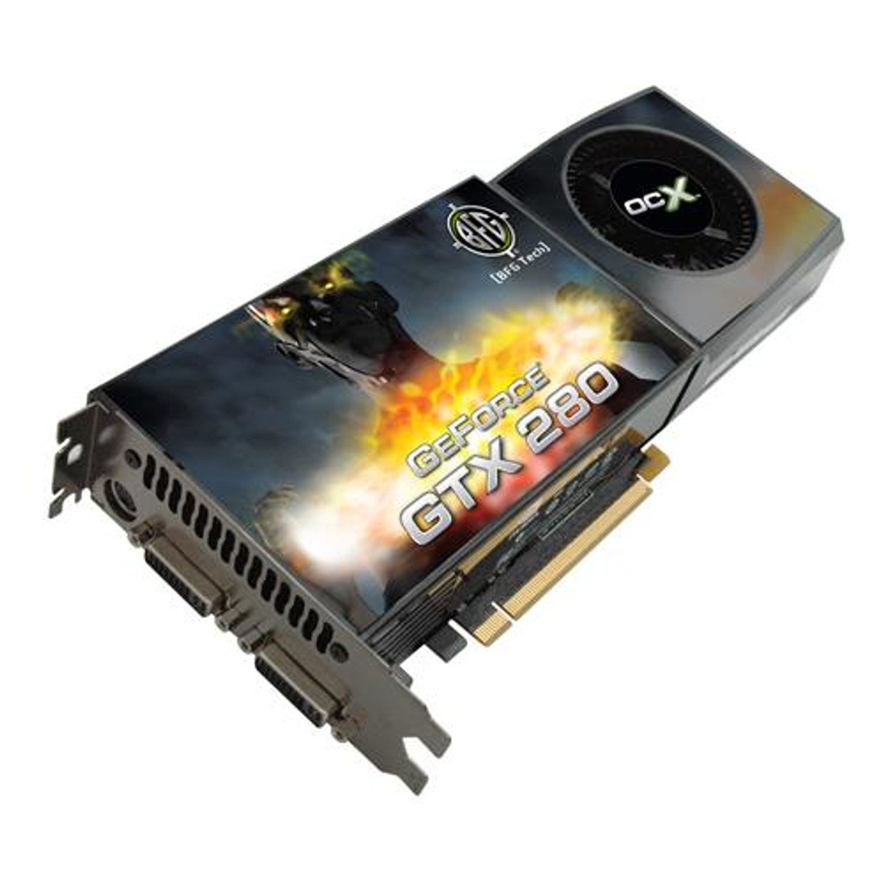 BFGEGTX2801024OC2E BFG GeForce GTX 280 1GB 512 Bit GDDR3 PCI Express 2 x16 HDCP Ready SLI Support Video Graphics Card