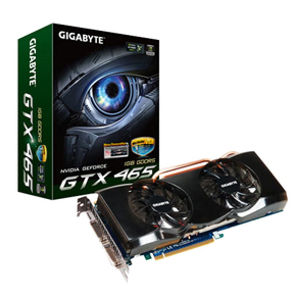 GV N465UD 1GI Gigabyte nVidia GeForce GTX465 1GB DDR5 2DVI Mini