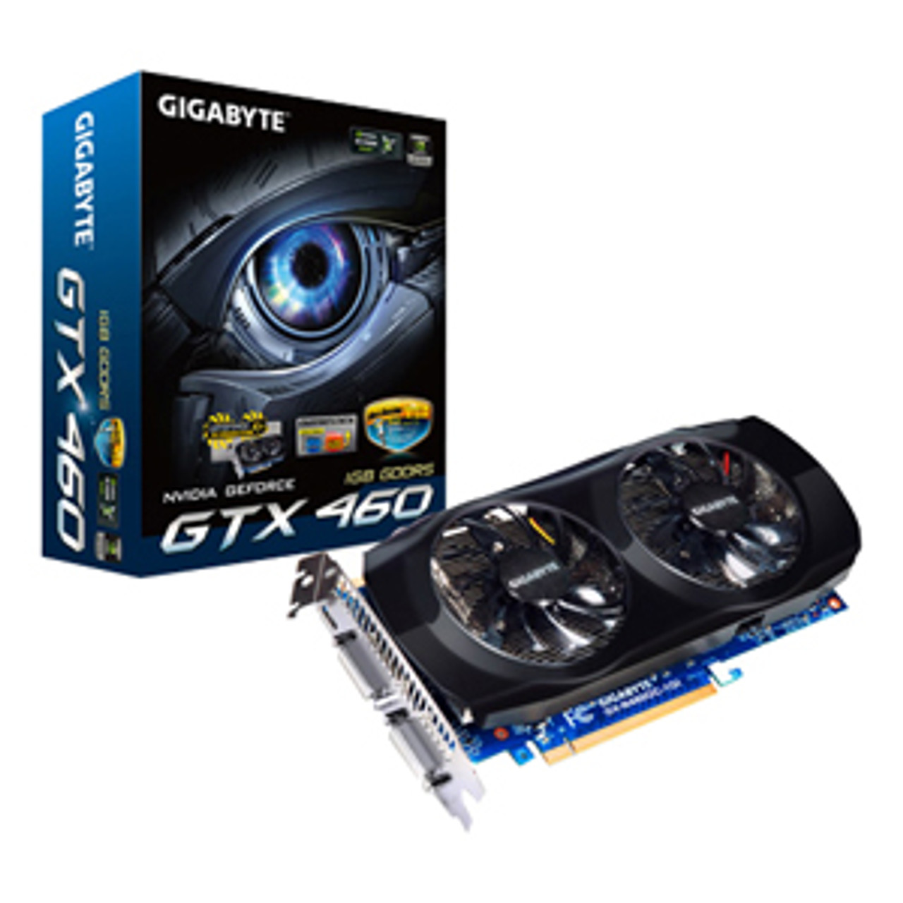 GV N460OC 1GI Gigabyte Geforce Gtx460 1gb Ddr5 Pcie2 256b 2dvi i