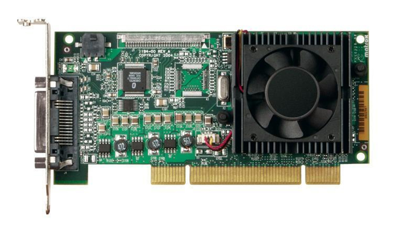 P65MDDAP64 Matrox Millennium P650 64MB PCI Dual Head Video Graphics Card