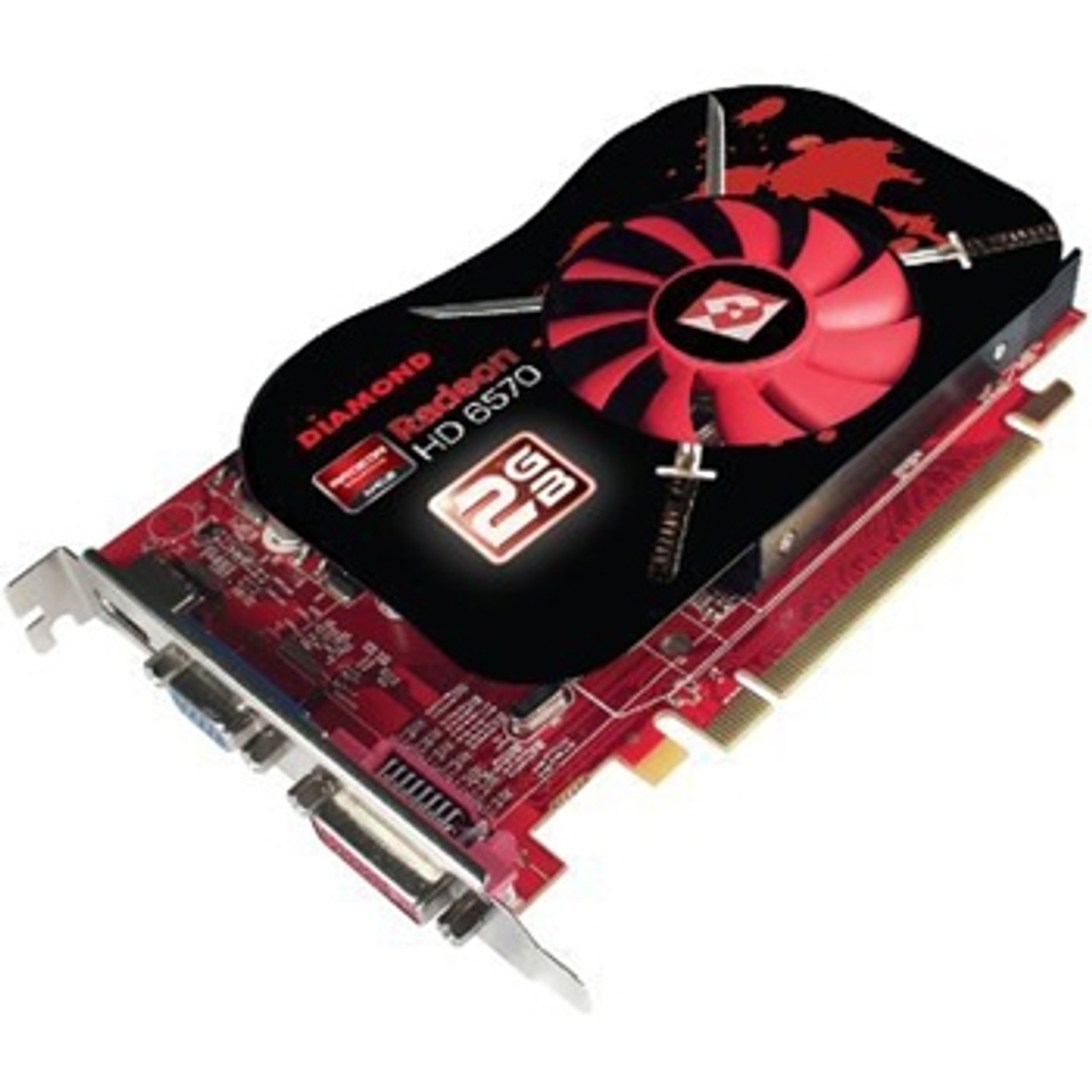 6570PE32G Best Data Products Graphics Card Amd Radeon HD 6570 PCi Express  2.1 X16 2GB GDDR3