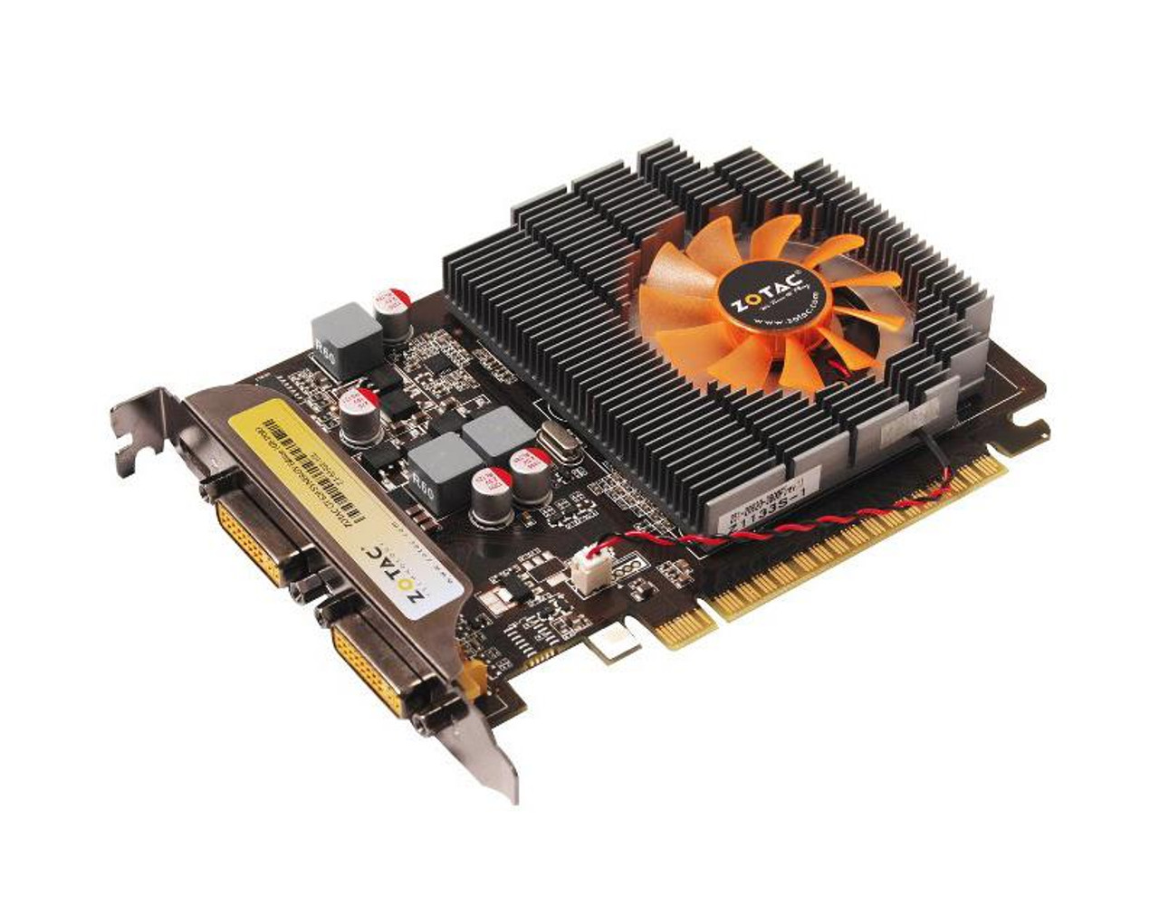 ZT-60502-10L Zotac GeForce GT 620 Graphic Card 700 MHz Core 1GB DDR3 SDRAM  PCI Express 2.0 x16 1066 MHz Memory Clock 2560 x 1600 Fan Cooler DirectX 11