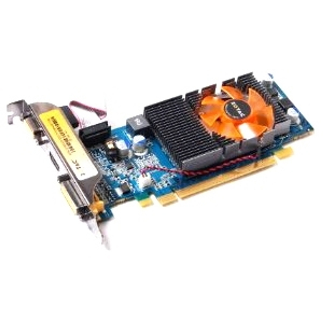 ZT 20302 10L Zotac Nvidia GeForce 210 512MB DDR2 64 Bit HDMI DVI D Sub PCI Express 2.0 x16 Video Graphics Card