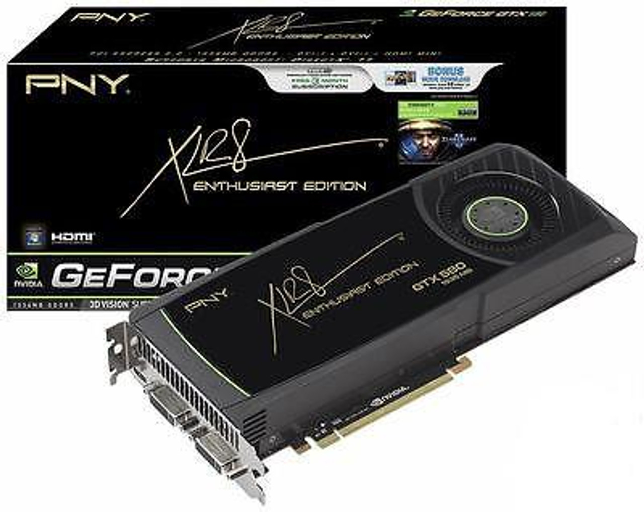 RVCGGTX580XXB PNY GeForce GTX 580 1536MB 384 Bit GDDR5 PCI Express