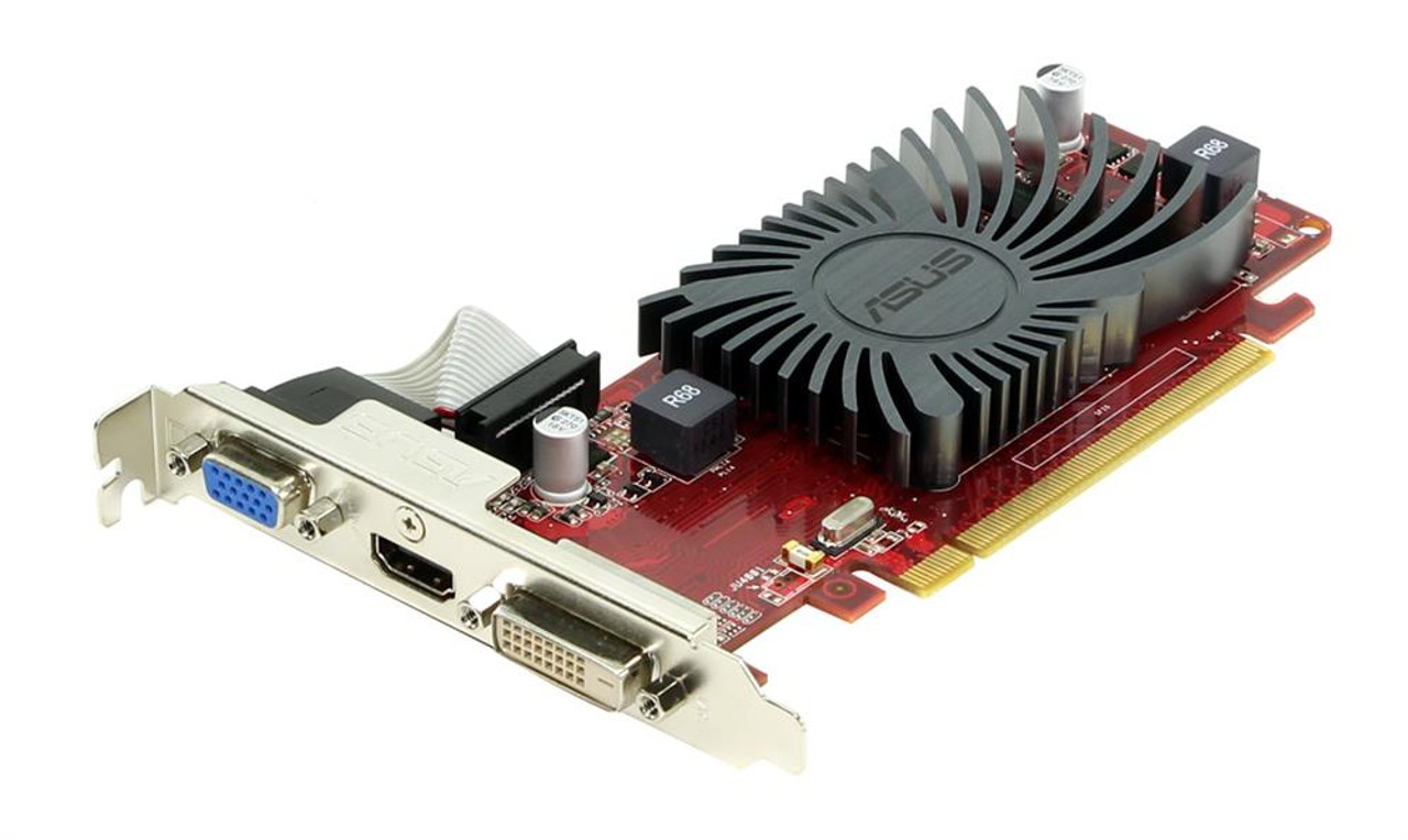 R5230SL1GD3L ASUS Radeon R5 230 1GB GDDR3 64-Bit HDMI/ DVI/ D-Sub HDCP  Support Video