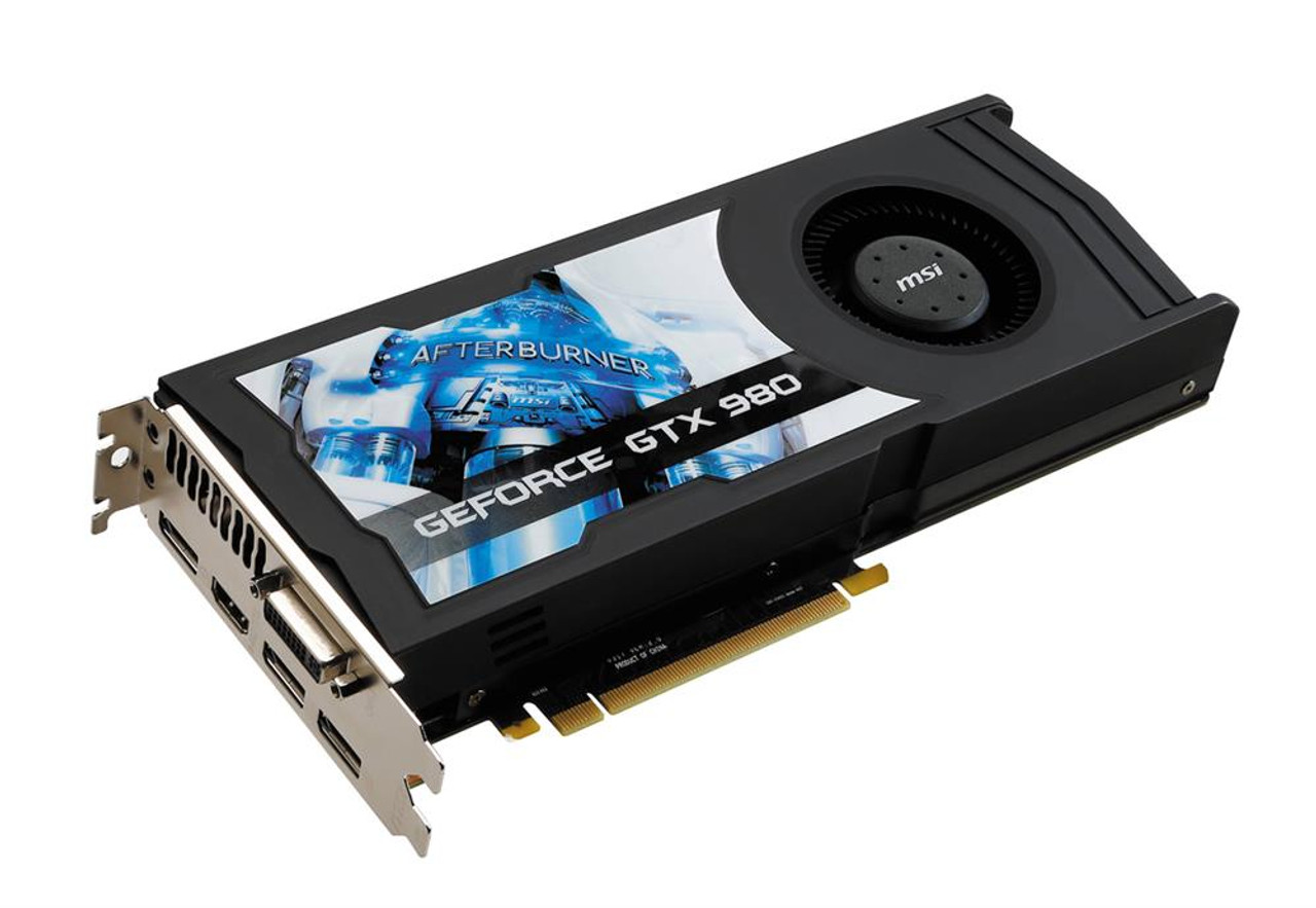 GTX9804GD5OCV1-A1 MSI GeForce GTX 980 4GB GDDR5 256-bit PCI