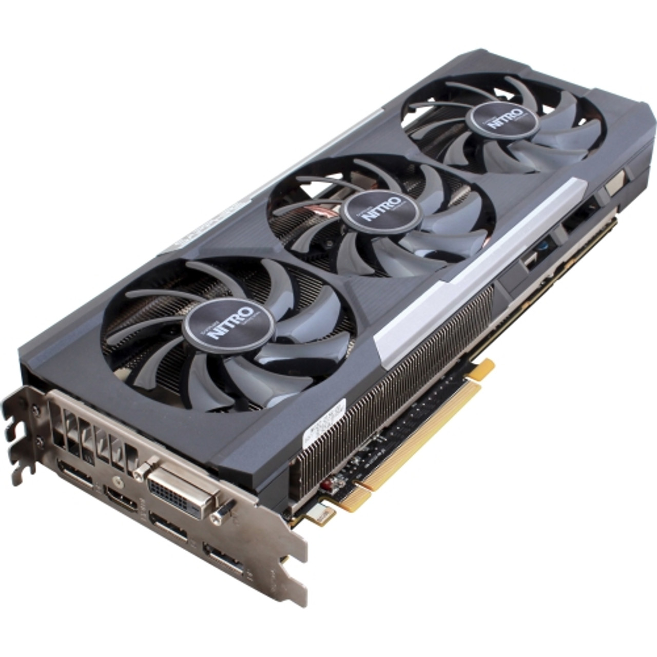 11244-01-20G Sapphire Nitro Radeon R9 390 Graphic Card 1.04 GHz Core 8GB  GDDR5 PCI Express 3.0 Dual Slot Space Required 512 bit Bus Width CrossFire  Fa