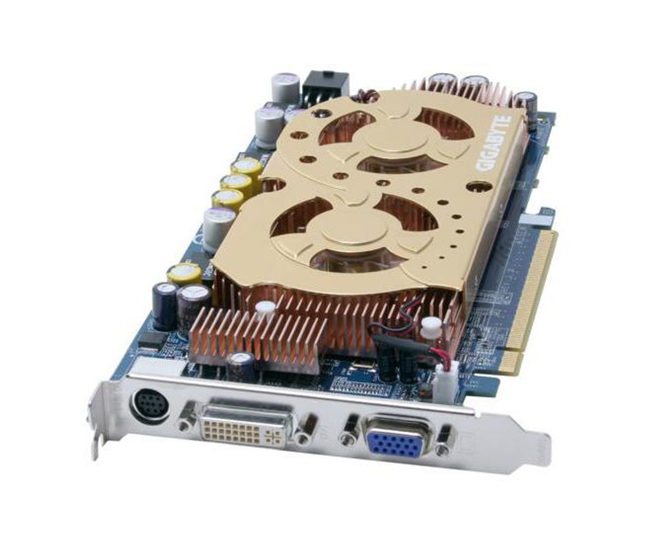 GV 3D1 XL Gigabyte Nvidia Dual GeForce 6600 256MB GDDR3 128 Bit D Sub DVI PCI Express x16 Video Graphics Card