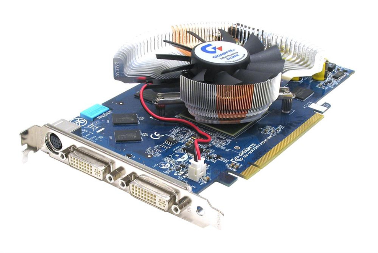 GV-NX795T512H-RH Gigabyte GeForce 7950 GT Graphic Card 550 MHz