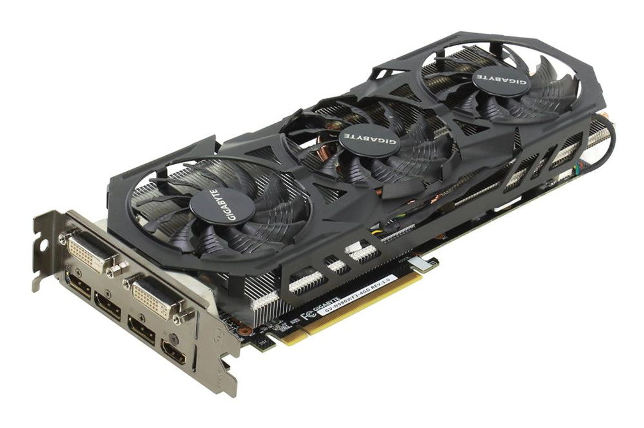 GV-N980WF3-4GD Gigabyte GeForce GTX 980 Graphic Card 1.13 GHz Core