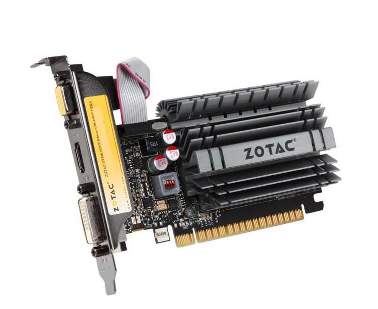 ZT 60415 20BB Zotac Nvidia GeForce GT 630 1GB 64 Bit DDR3 HDMI DVI VGA PCI Express 2.0 x16 Video Graphics Card