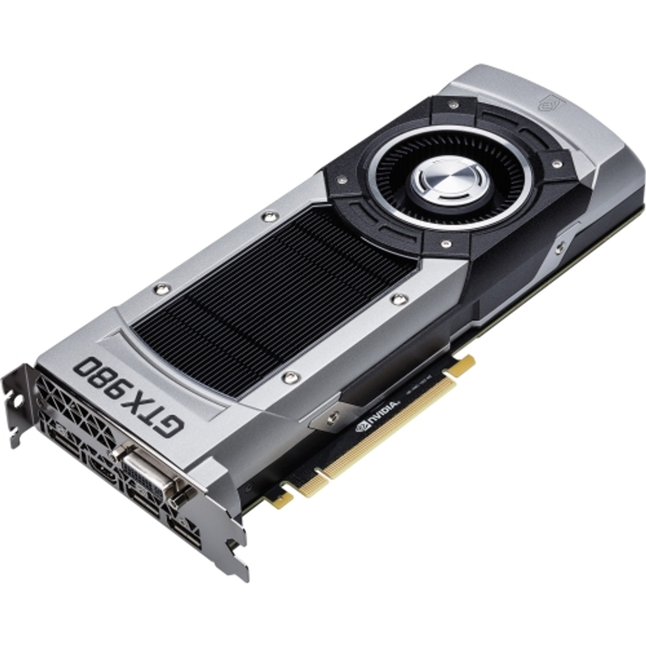 90YV07H0-U0NA00 ASUS GTX980-4GD5 Nvidia GeForce GTX 980 4GB GDDR5 256-Bit  HDMI / 3x DisplayPort / DVI-I / HDCP Support PCI-Express 3.0 Video Graphics