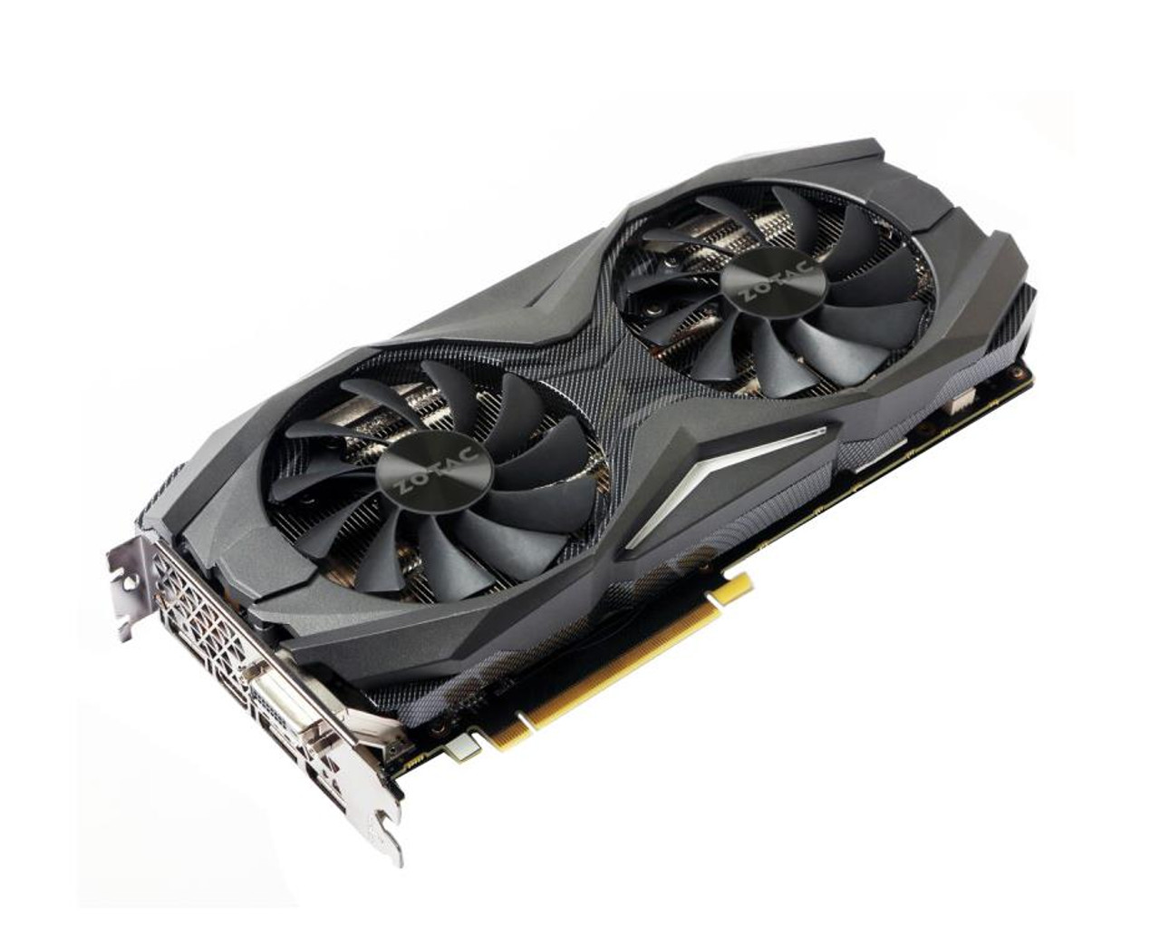 ZT-P10800C-10P Zotac GeForce GTX 1080 Graphic Card 1.68 GHz Core 1.82 GHz  Boost Clock 8GB GDDR5X PCI Express 3.0 Dual Slot Space Required