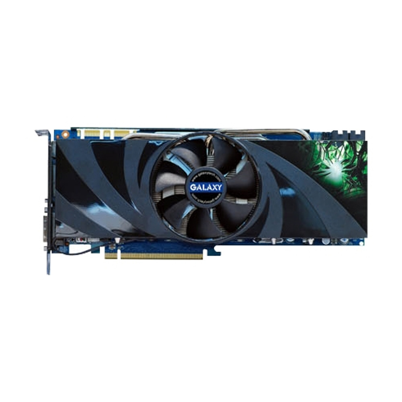 26XIF9HM1QUH GALAXY GeForce GTX 260 Graphics Card nVIDIA GeForce GTX 260 625MHz 896MB DDR3 SDRAM 448bit PCI Express 2.0 x16 DVI HDMI Retail