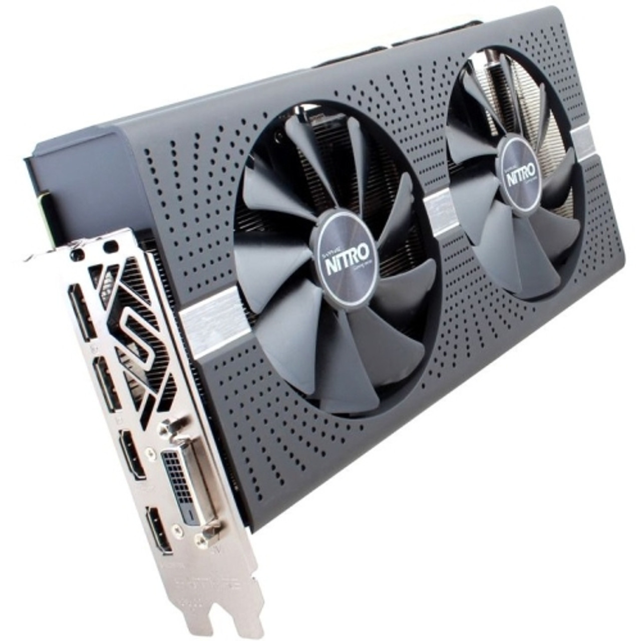 11265-07-20G Sapphire Nitro+ AMD Radeon RX 580 4GB GDDR5 256-Bit HDMI / 2x  DisplayPort / DVI-D PCI-Express 3.0 x16 Video Graphics Card