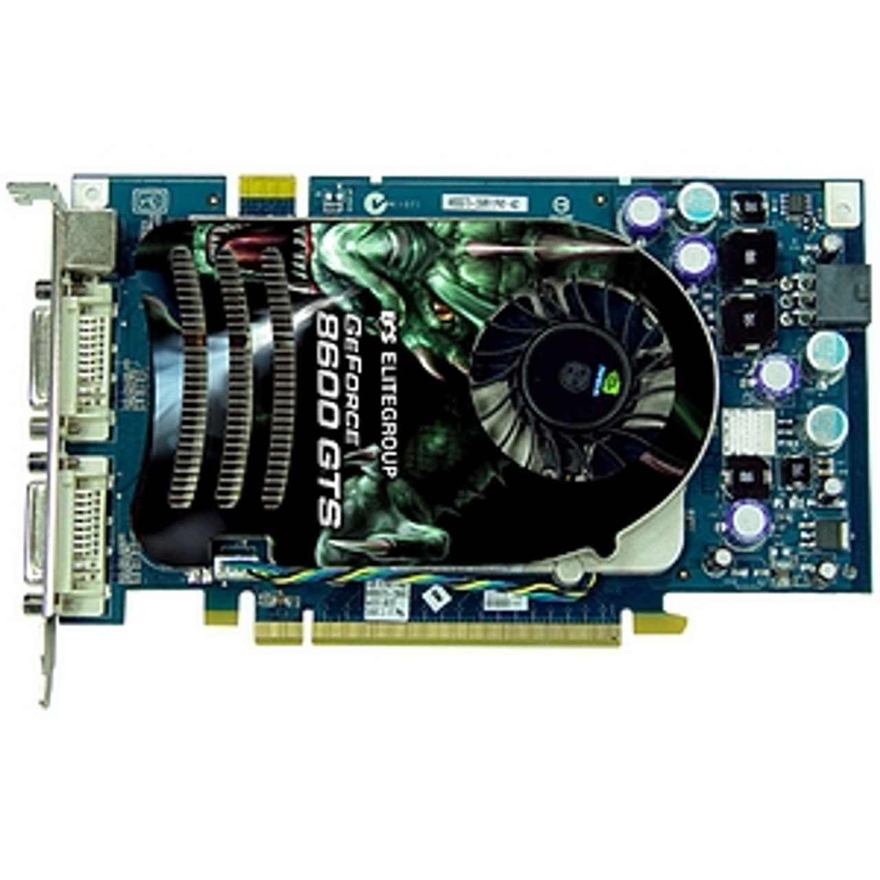 N8600GTS-256MX ECS/Uniwill GeForce 8600 GTS Graphics Card nVIDIA GeForce 8600  GTS 256MB DDR3 SDRAM