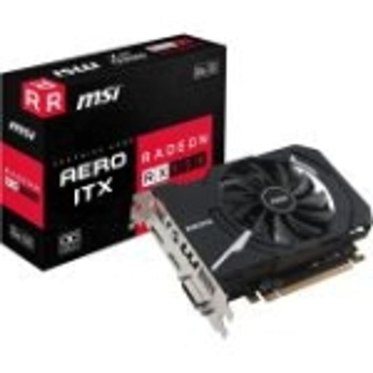 R550AI2C MSI AERO RX 550 AERO ITX 2G OC Radeon RX 550 Graphic Card