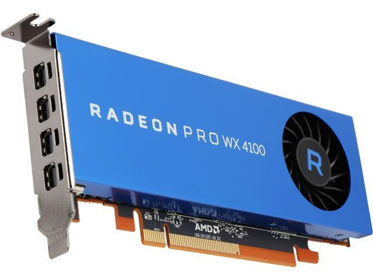 490-BDRJ Dell 4GB AMD Radeon Pro WX 4100 4 x DisplayPort GDDR5 128