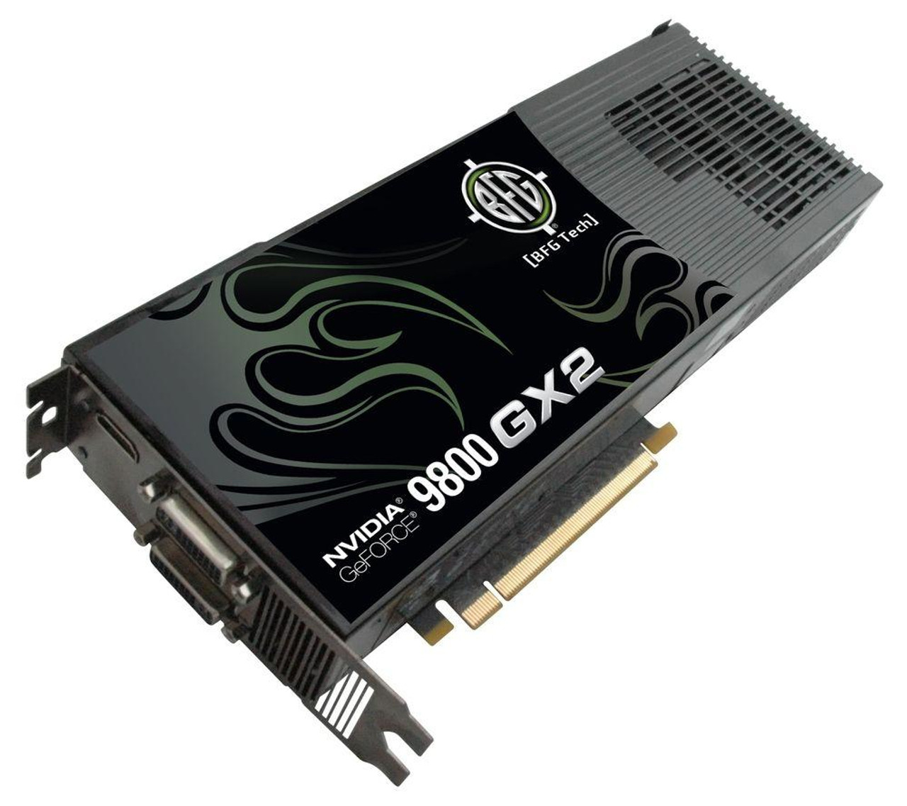 BFGE981024GX2OCXE BFG GeForce 9800 GX2 1GB 512-Bit GDDR3 PCI Express 2 x16  HDCP Ready SLI