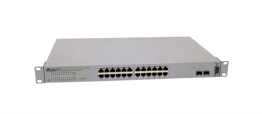 AT-GS950/24 Allied Telesis 24-Ports Gigabit WebSmart Switch 24 x