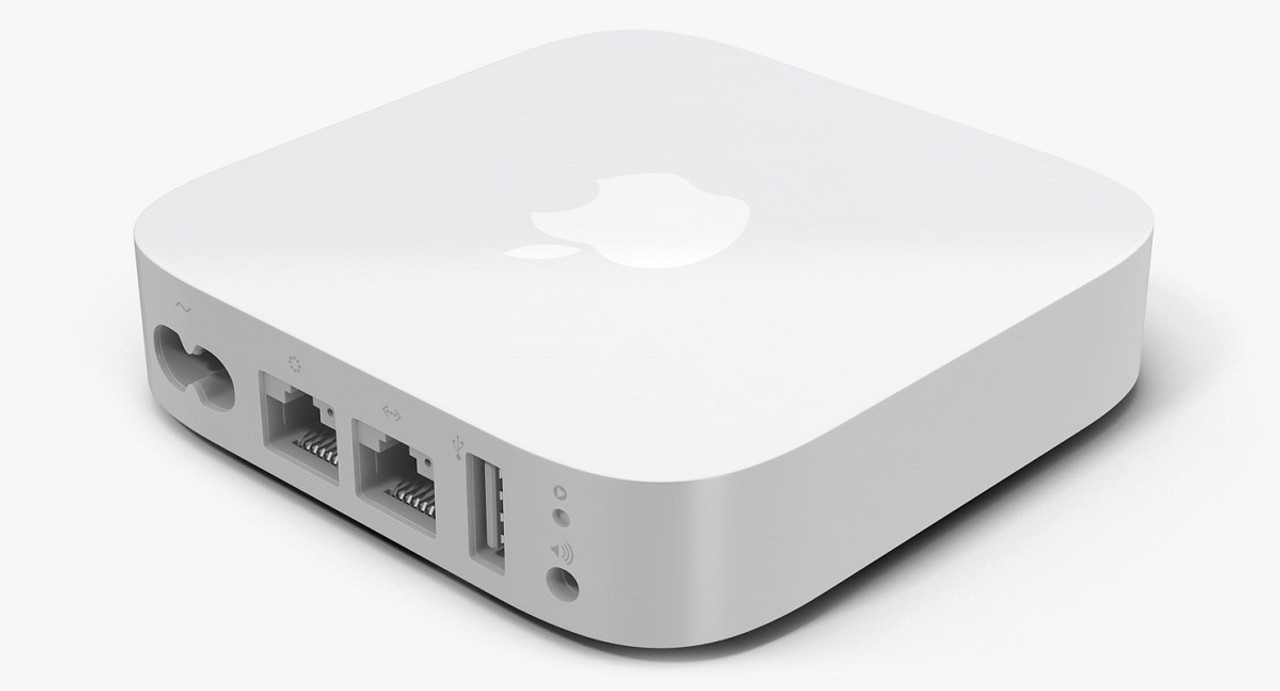 MC414Z/A Apple AirPort Express Wireless Router IEEE 802.11n ISM Band UNII  Band 300 Mbps Wireless Speed 1 x Network Port 1 x Broadband Port USB Desktop