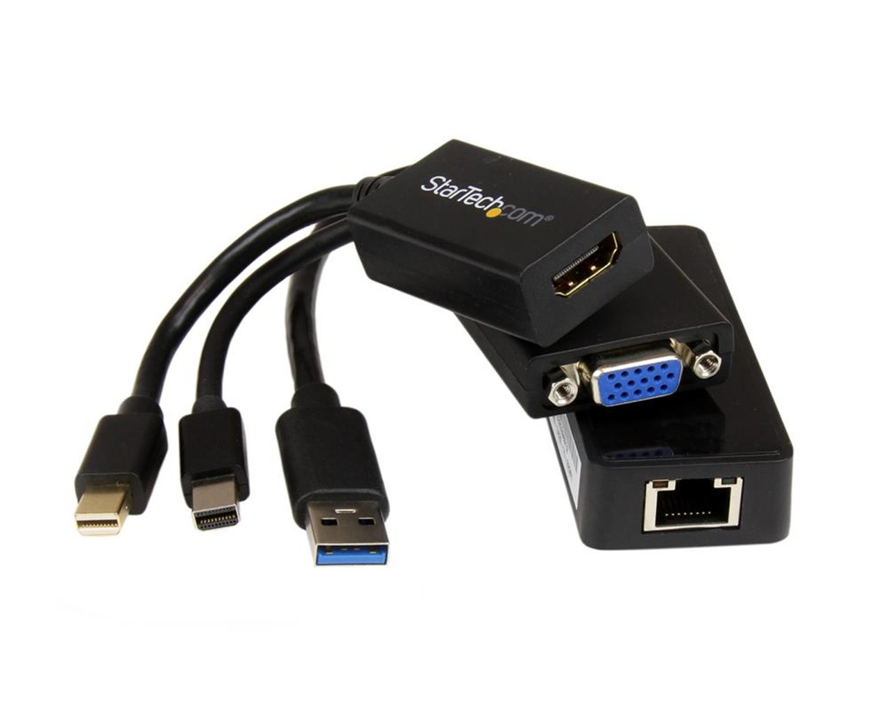 Mstp3mdpugbk Startech Microsoft Surface Pro 3 Hdmi Vga And Gigabit Ethernet Adapter Bundle