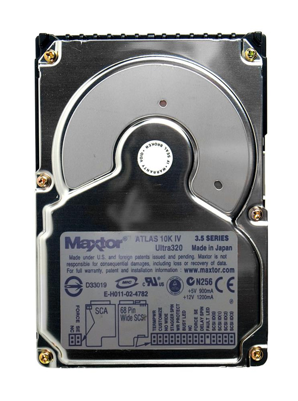 8B073J0 Maxtor 73GB 10000RPM Ultra 320 SCSI 3.5 8MB Cache Atlas Hard Drive