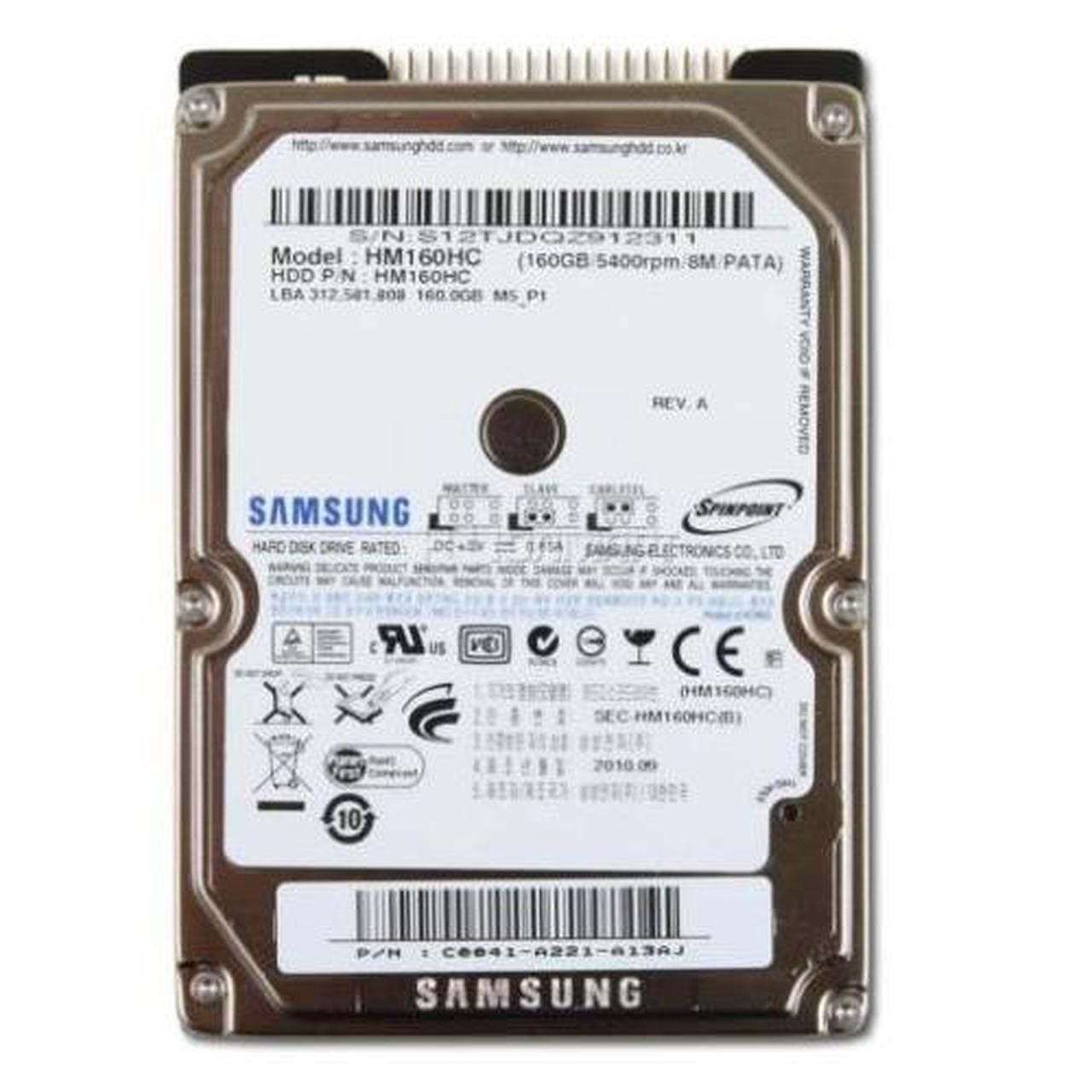 HM160HC/CN1 Samsung ATA-100 Hard Drive