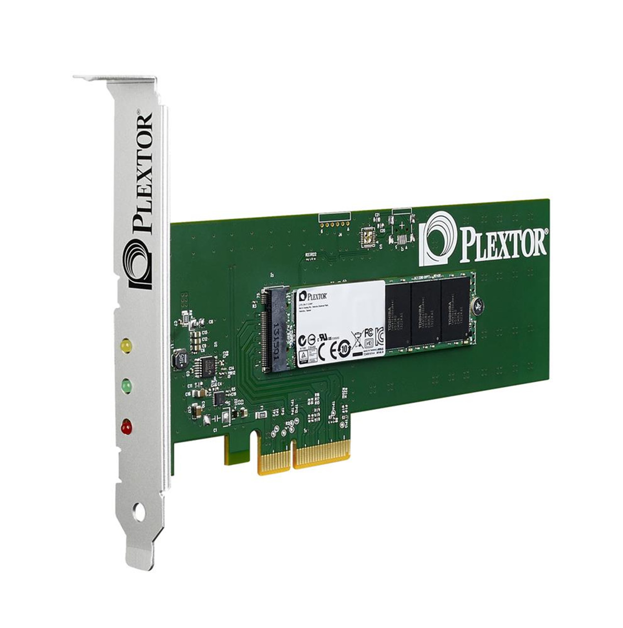 PXAG512M6E Plextor M6E 512GB PCI Express 2.0 x2 HH-HL Add-in Card Solid Drive (SSD)