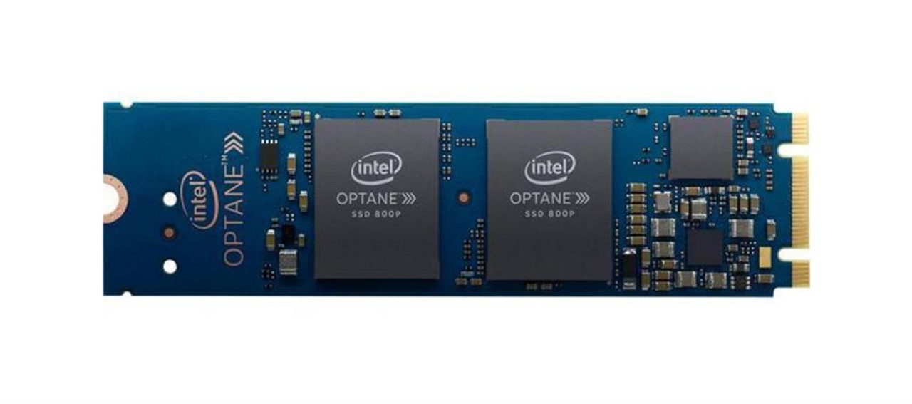 SSDPEK1W120GA01 Intel Optane 800P Series 118GB 3D XPoint PCI Express 3.0 x2  NVMe M.2 2280 Internal Solid State Drive (SSD)