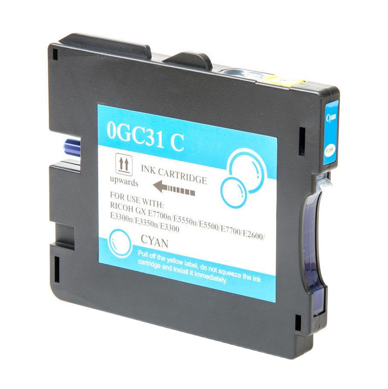 405702 Ricoh 4360 Pages GC31CH Cyan Ink Cartridge GelSprinter