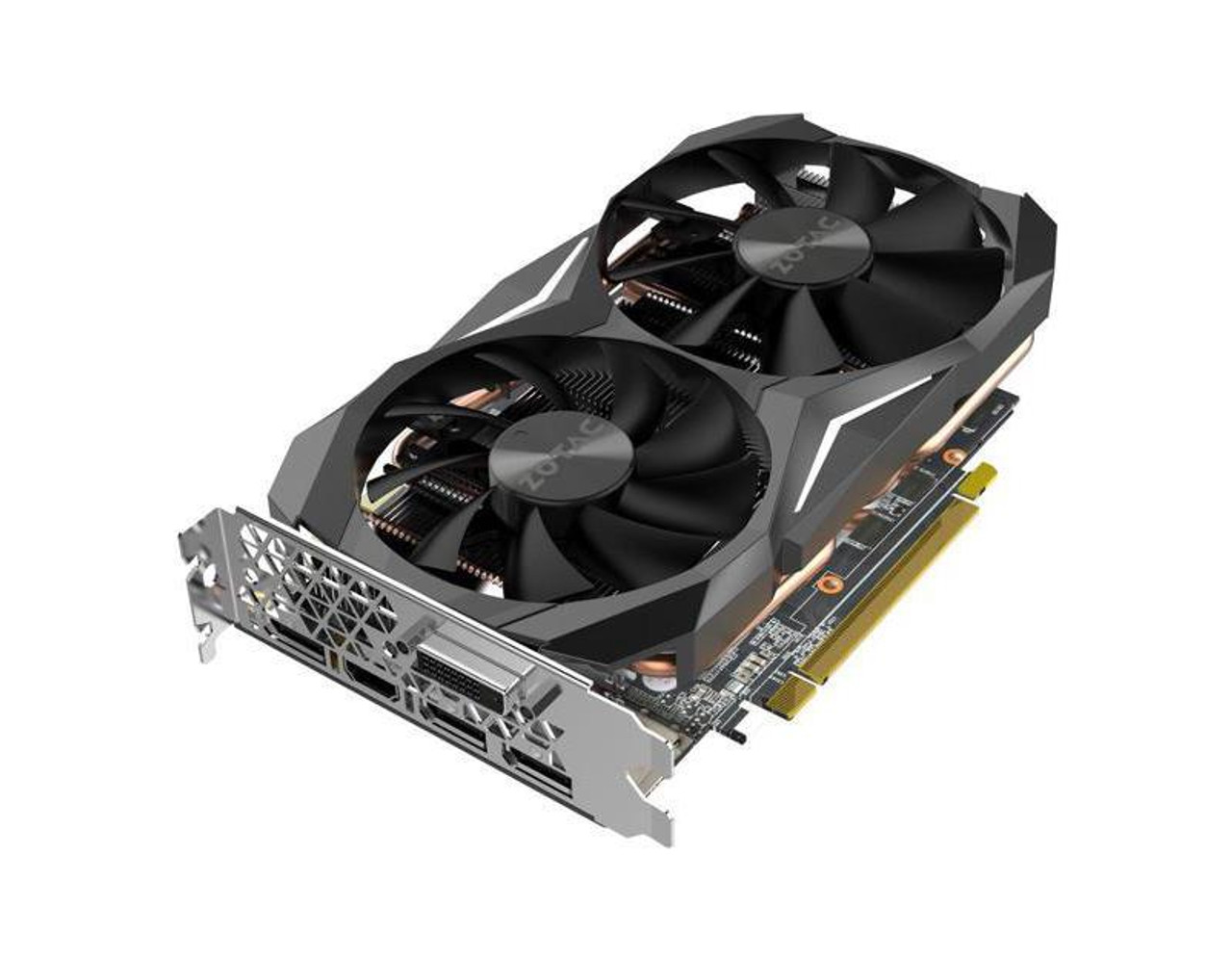 ZOTEC GeForce GTX-1070 ST 8GB 半田面カバー付き - PCパーツ